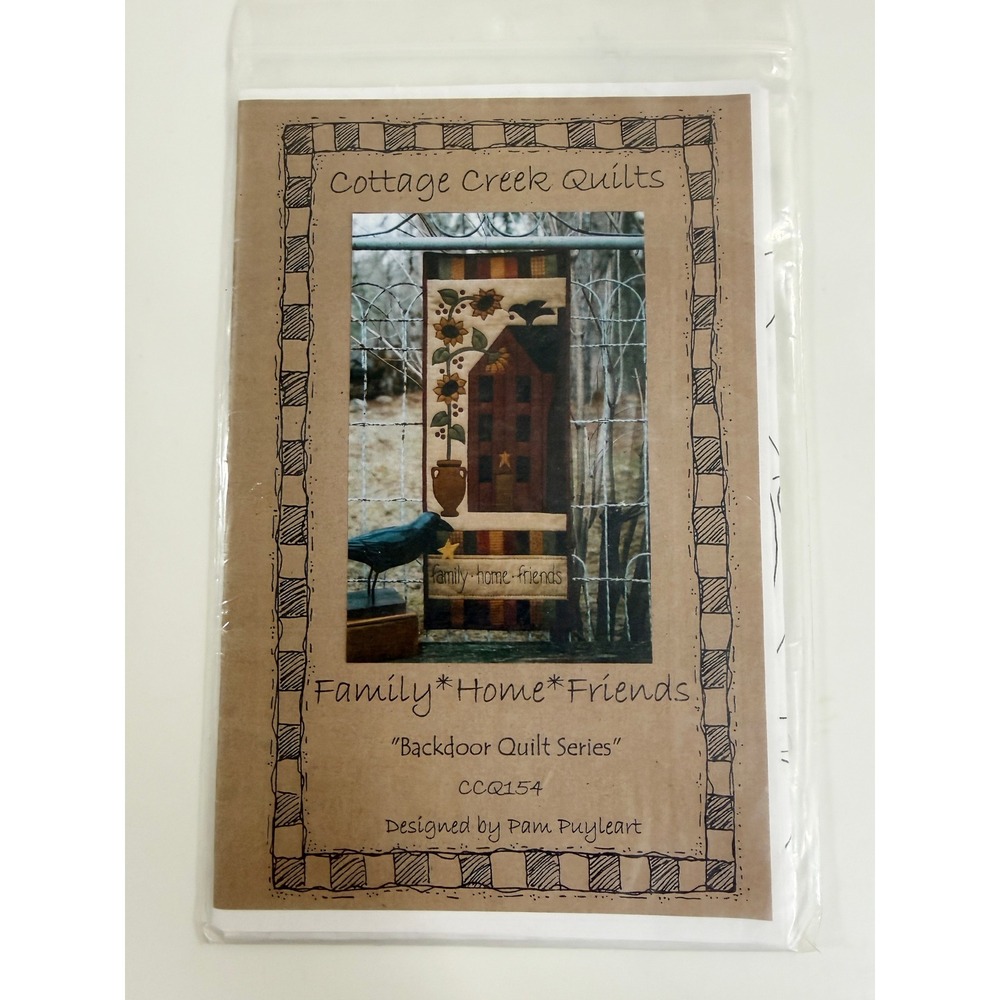 Cottage Creek Quilts Sewing Pattern Unisex OS Brown Family Home Friends CCQ154